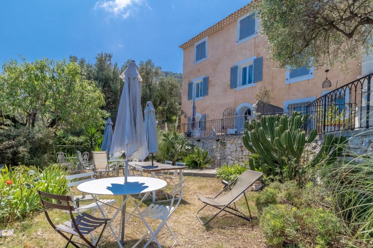 Le Mas D'Angeline, Vue Mer, Jardin Commun, Parking, Voiture Requise, 10 Min En Voiture De Monaco, Route Etroite, Pente Raide, Croisement Limite, Sea View, Shared Garden, Parking, Car Required, 10 Min Drive From Monaco, Narrow Steep Road, Limited Pass Beausoleil Dış mekan fotoğraf
