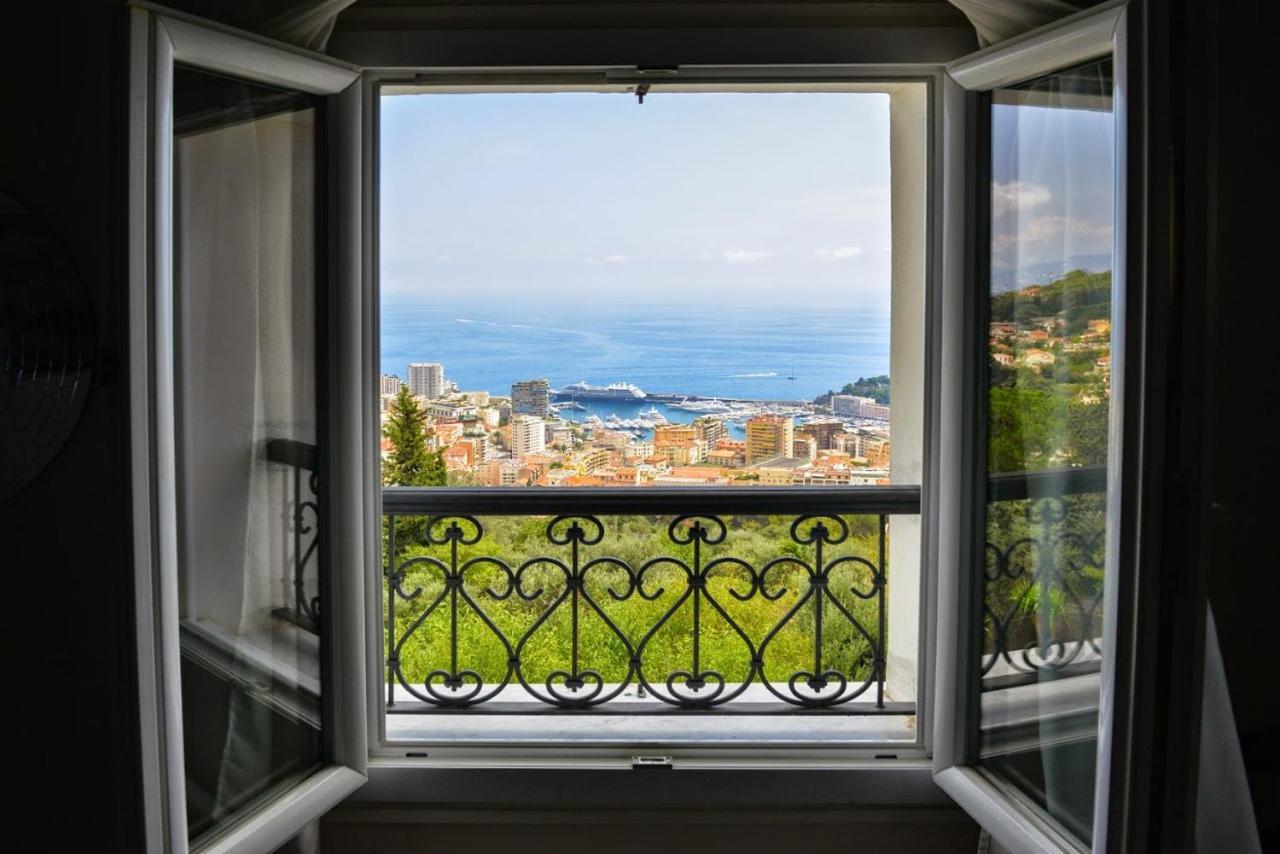 Le Mas D'Angeline, Vue Mer, Jardin Commun, Parking, Voiture Requise, 10 Min En Voiture De Monaco, Route Etroite, Pente Raide, Croisement Limite, Sea View, Shared Garden, Parking, Car Required, 10 Min Drive From Monaco, Narrow Steep Road, Limited Pass Beausoleil Dış mekan fotoğraf