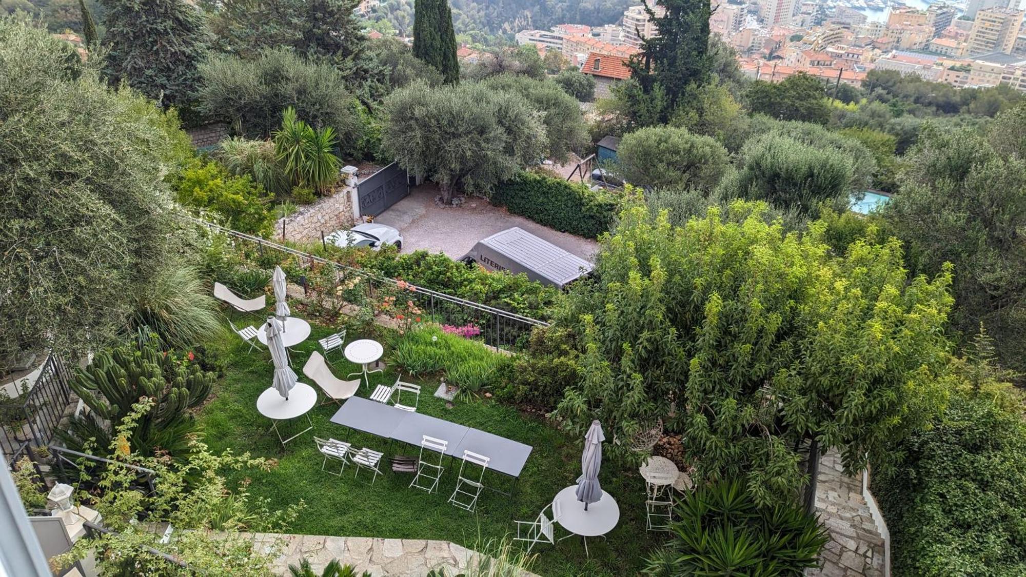 Le Mas D'Angeline, Vue Mer, Jardin Commun, Parking, Voiture Requise, 10 Min En Voiture De Monaco, Route Etroite, Pente Raide, Croisement Limite, Sea View, Shared Garden, Parking, Car Required, 10 Min Drive From Monaco, Narrow Steep Road, Limited Pass Beausoleil Dış mekan fotoğraf